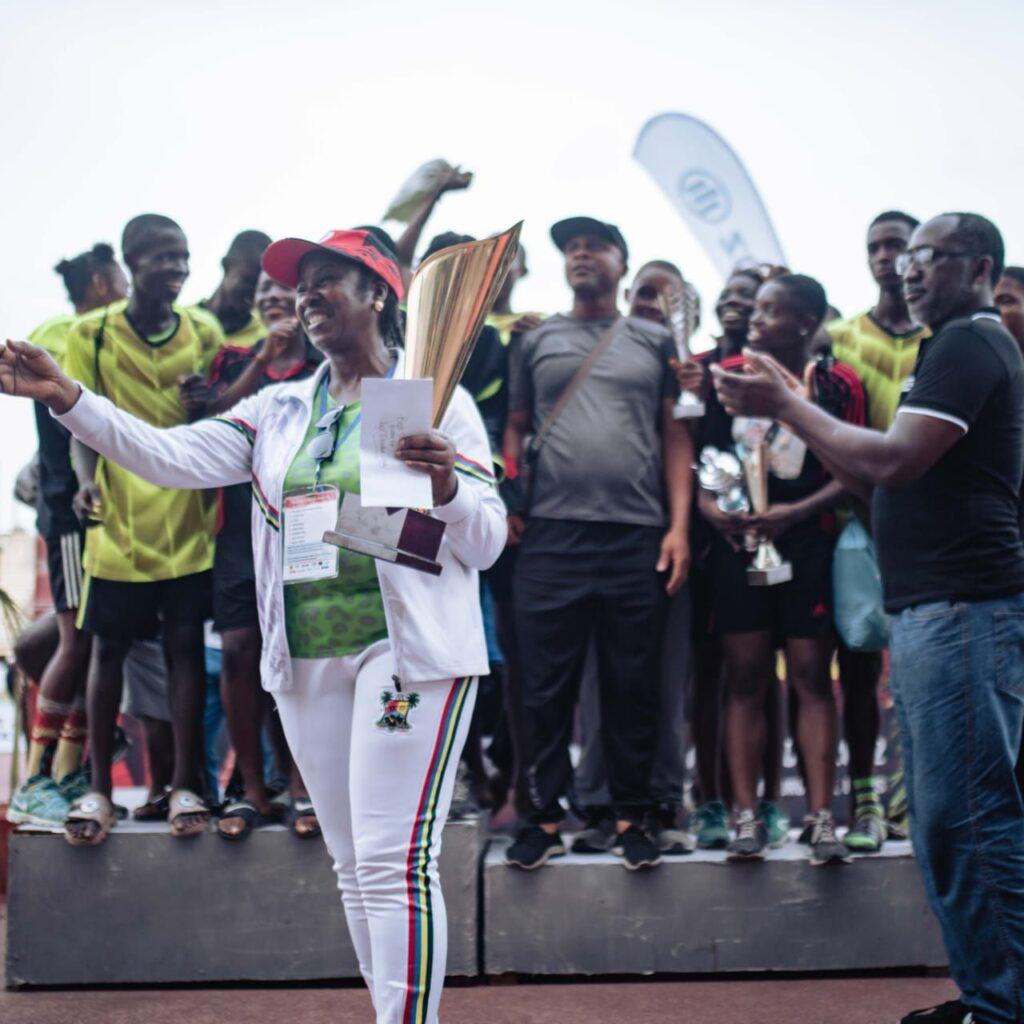 Participants at The International Schools Athletics Championship Lagos, March 14-18, 2022.